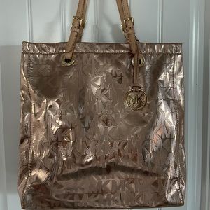 Michael Kors Rose Gold tote bag
